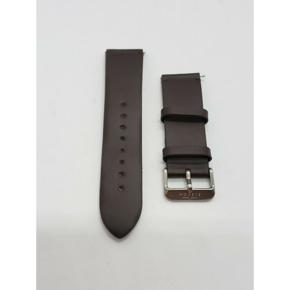 Elevon Men's Leather Watch Band 22mm